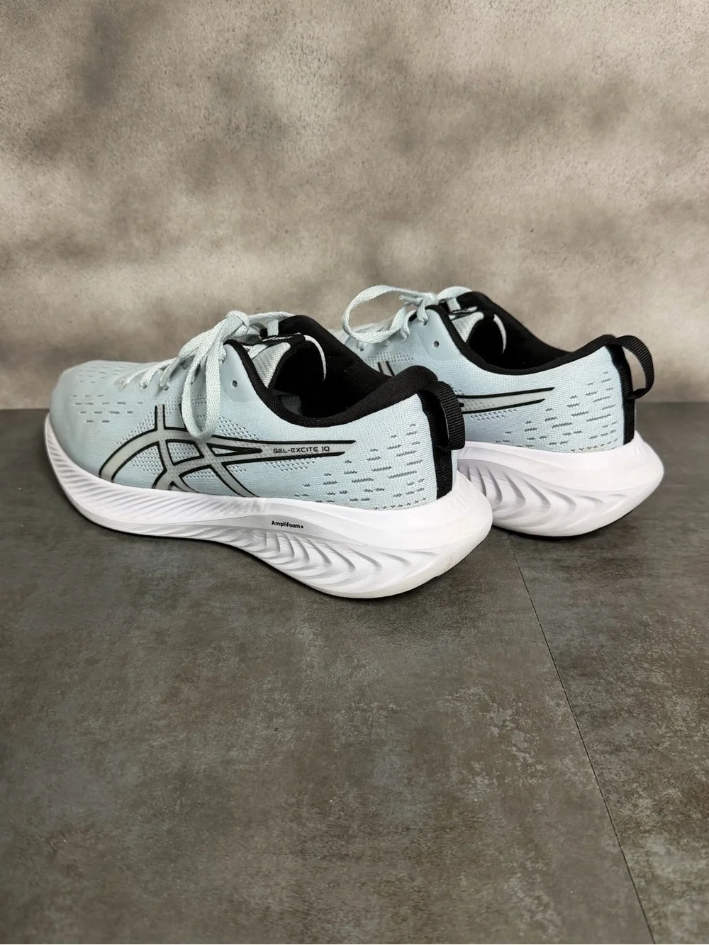 Asics Gel-Excite 10 Men's Cool Grey/Black Running Shoes 1011B600 Size 9
